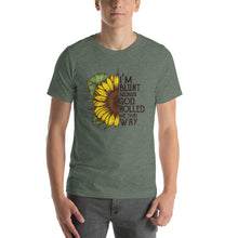 Load image into Gallery viewer, Sunflower inspiring quote Unisex T-Shirt