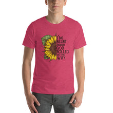 Load image into Gallery viewer, Sunflower inspiring quote Unisex T-Shirt