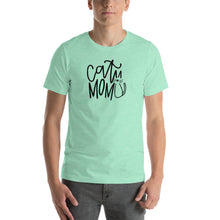 Load image into Gallery viewer, Cat mom art Unisex T-Shirt