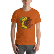 Load image into Gallery viewer, Sunflower inspiring quote Unisex T-Shirt