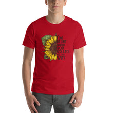 Load image into Gallery viewer, Sunflower inspiring quote Unisex T-Shirt