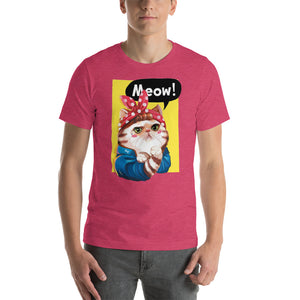 Cute cartoon cat Unisex T-Shirt