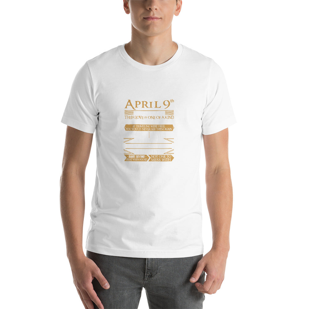 Amazing April 9th People Unisex T-Shirt