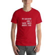 Load image into Gallery viewer, Talking shit about people  Unisex T-Shirt
