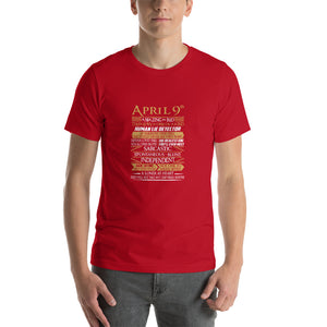 Amazing April 9th People Unisex T-Shirt