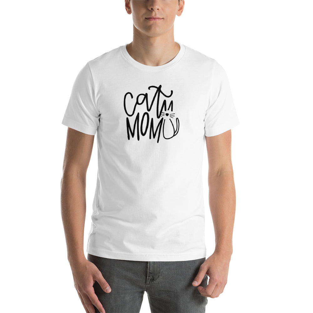 Cat mom art Unisex T-Shirt