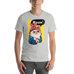 Cute cartoon cat Unisex T-Shirt